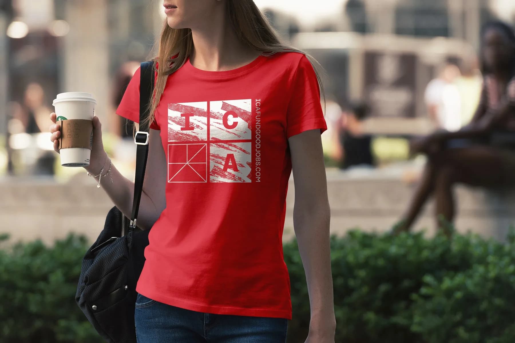 ICA apparel application using the 2019 identity system.